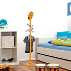 कार्टून लकड़ी के बच्चों का कोट स्टैंड, Playroom, बेडरूम के लिए 135 सेमी बच्चे टोपी स्टैंड